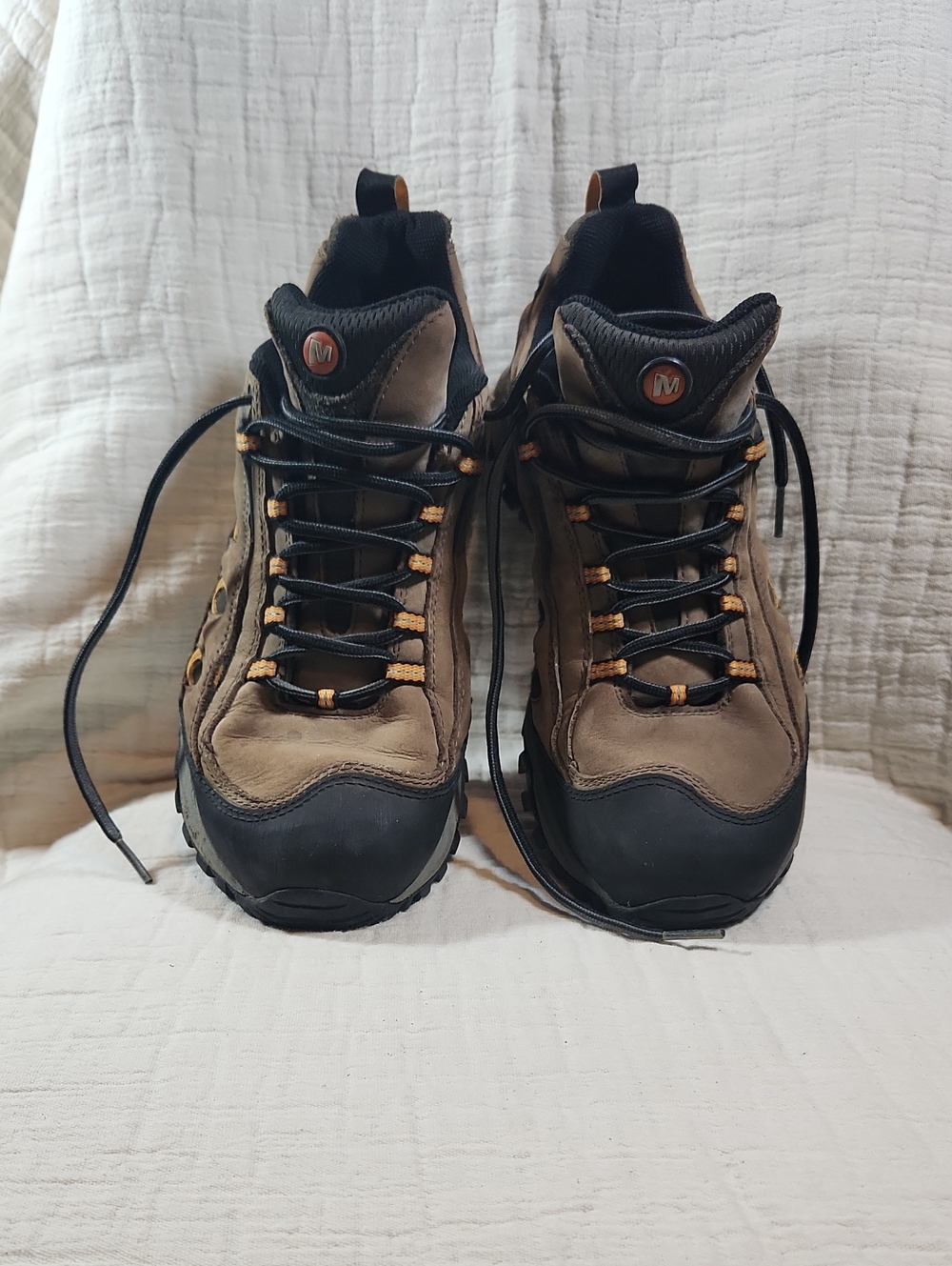 Merrell Men's Brown and Black Trail Hiking Boots